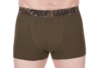Fox trenýrky boxer shorts khaki/black 2 ks - l