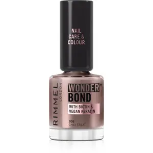 Rimmel Wonder'Bond lak na nehty odstín 006 Chai Treat 12 ml