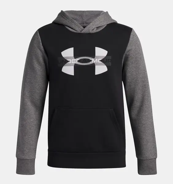Dětská mikina Under Armour Rival Fleece Colorblock Graphic HD