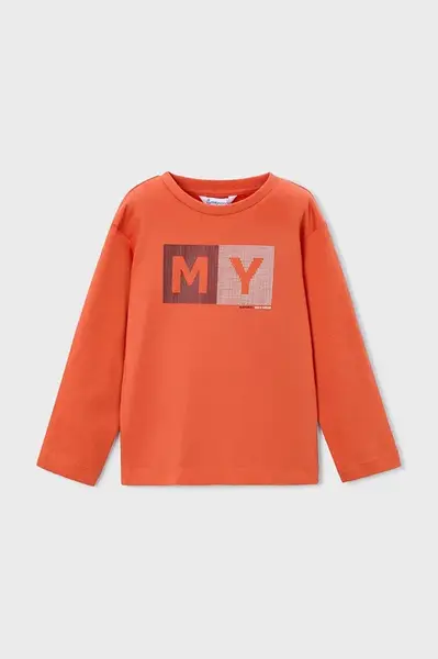 Bavlněné tričko s dlouhým rukávem Mayoral