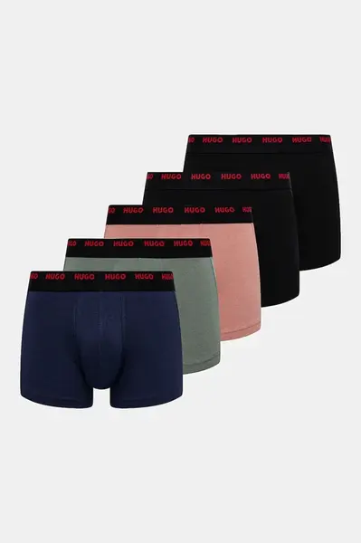 Boxerky HUGO TRUNK FIVE PACK 5-pack