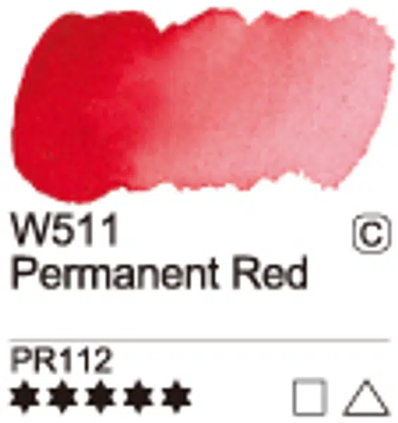 Akvarelová barva Mijello 15ml – 511 Permanent Red