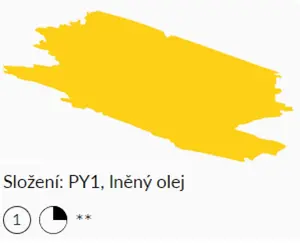 Olejová barva Umton 20ml – 0053 Permanentní žluť tmavá