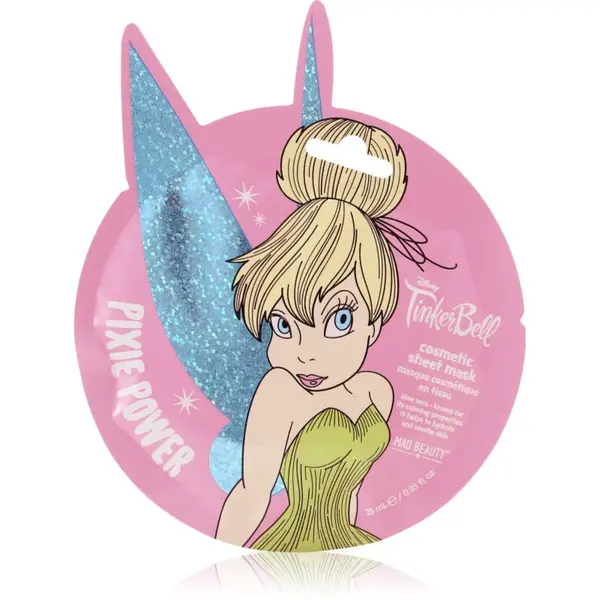 Mad Beauty Tinker Bell hydratační plátýnková maska 1 ks