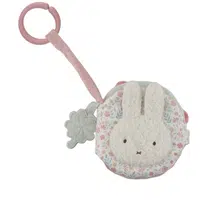 Little Dutch Miffy Fluffy Lucky Blossom Buggy Book kontrastní edukativní knížka 0 m+ Pink 1 ks