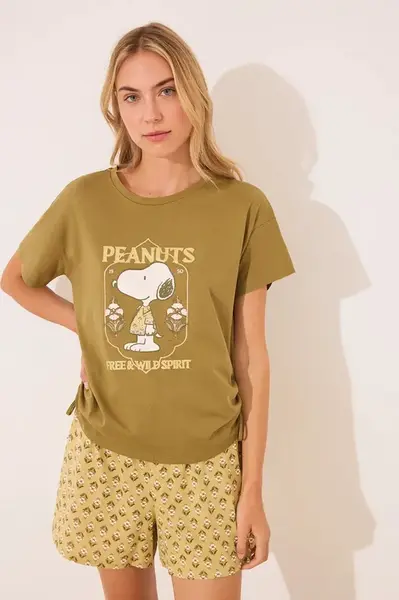 Bavlněné pyžamo women'secret SNOOPY