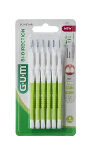 GUM Mezizubní kartáčky BI-DIRECTION 0,7 mm 6 ks