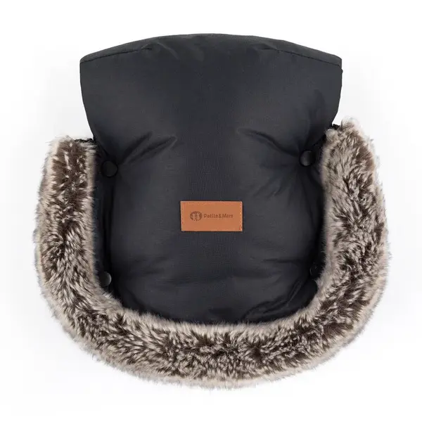 PETITE&MARS Rukávník / rukavice Furry Forever Black