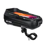 Cestovní pouzdro WILDMAN na řídítka kola se zipem 0,5L (4" - 7") XT3S, černá