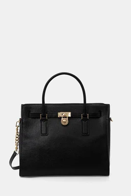 Kožená kabelka MICHAEL Michael Kors černá barva, 30F5GNXS3L
