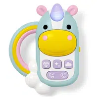 SKIP HOP Hudební hračka telefon Jednorožec 6m+