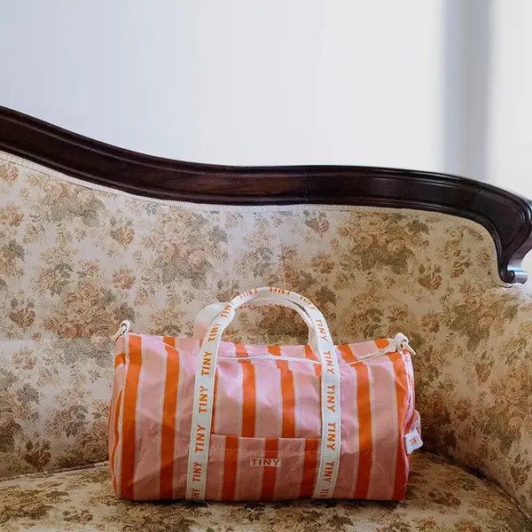 Dětská taška Tinycottons RETRO STRIPES DUFFLE BAG