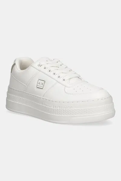 Tenisky Armani Exchange dámské, bílá barva, XW001631 AF17351 MZ128