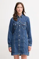 Džínové šaty Pepe Jeans modrá barva, mini, PL95377284C1