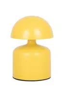 Bezdrátová stolní LED lampa Leitmotiv Impetu LED 14 cm černá barva