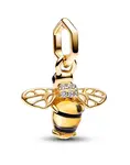 Pandora Krásný pozlacený přívěsek Včela Shine 762672C01