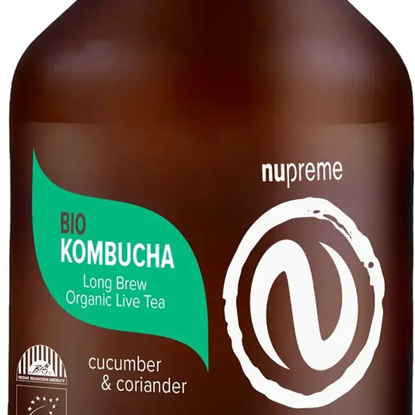 NUPREME Kombucha Cucumber & Coriander BIO 330 ml