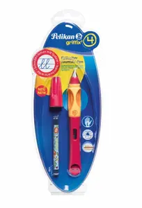 Pelikan - Pero bombičkové Griffix 4 pro leváky červené