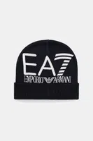 Čepice EA7 Emporio Armani tmavomodrá barva, AF11994.7X000006
