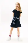 Šaty Tommy Hilfiger tmavomodrá barva, mini, KG0KG08706
