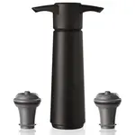 Vakuová pumpa a zátka Vacu Vin Wine Saver 8,5 x 22,3 x 4,3 cm 3-pack černá barva