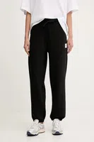 Tepláky EA7 Emporio Armani černá barva, AF12116.7X000251