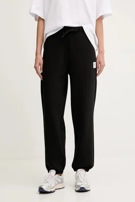 Tepláky EA7 Emporio Armani černá barva, AF12116.7X000251