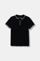 Dětské polo tričko Emporio Armani tmavomodrá barva, EB000665 AF16641