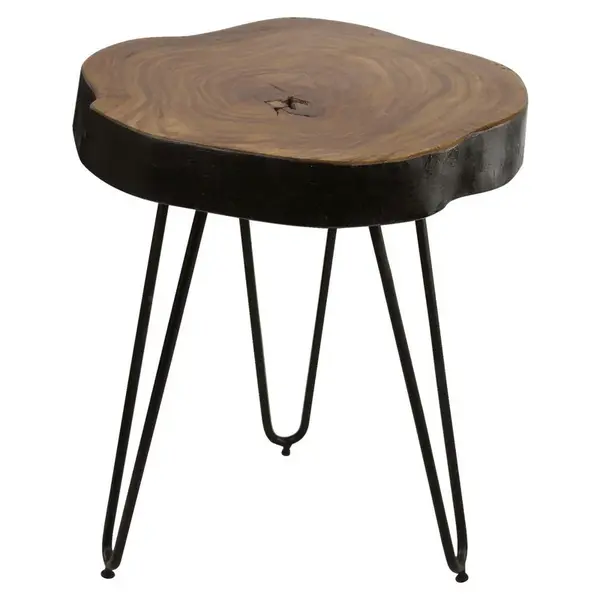 MID.YOU ODKLÁDACÍ STOLEK, sheesham, barvy sheesham