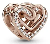 Pandora Bronzový korálek Srdce 789270C01