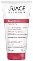 Uriage Odličovač make-upu pro citlivou a intolerantní pleť Tolederm Control (Make-Up Removing Milky Gel) 150 ml
