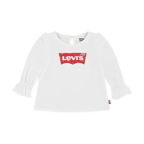 Dětské bavlněné tričko s dlouhým rukávem Levi's BATWING LS FASHION KNIT TO