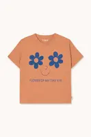 Dětské bavlněné tričko Tinycottons FLOWERS EYES GRAPHIC TEE