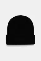Vlněná čepice Iceberg černá barva