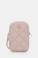 Taštička Guess růžová barva, GUWBZPSQSSGP
