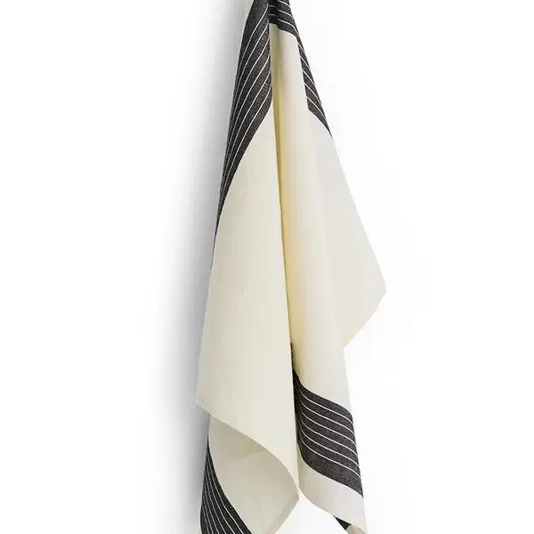 Kuchyňský hadřík HAY Linear 52 x 80 cm béžová barva