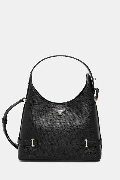 Kabelka Guess ROSALBA černá barva, HWZG96 57010