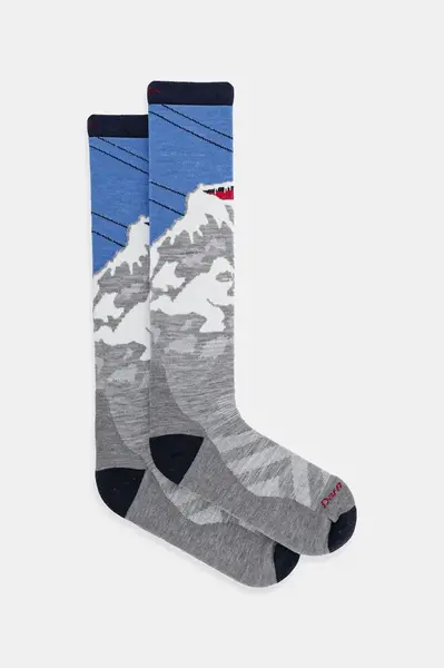 Ponožky Darn Tough šedá barva, 8043