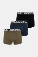 Boxerky Karl Lagerfeld 3-pack černá barva, A3M47010