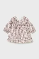 Kojenecké šaty Mayoral Newborn červená barva, mini, áčková, 2822