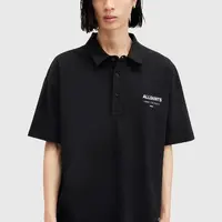 Bavlněné polo tričko AllSaints UNDERGROUND SS POLO