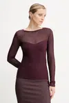 Svetr Patrizia Pepe dámský, fialová barva, 8K0305 K143