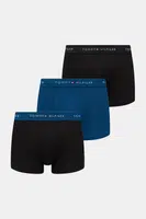 Boxerky Tommy Hilfiger 3-pack pánské, černá barva, UM0UM03523