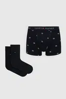 Boxerky a ponožky Tommy Hilfiger tmavomodrá barva, UB0UB00568