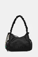 Kabelka Desigual HALF LOGO MONTVILLE B černá barva, 25WAXP98