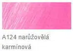 Umělecký pastel v tužce Faber-Castell – 124 rose carmine