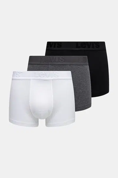 Boxerky Levi's (3-pack) 37149.0430-blackgreyc