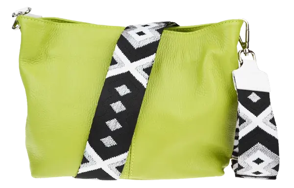 NovaKabelka.cz Batilda Verde Segnale s přídavným popruhem VIII