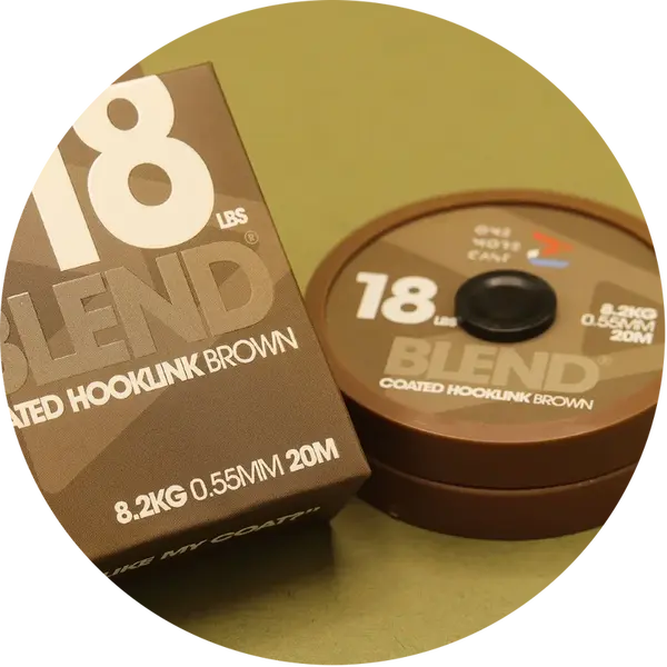 One more cast návazcová šňůrka blend coated hooklink 20 m brown - 18 lb