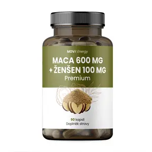 MOVit Energy Maca 600 mg + Ženšen 100 mg, 90 kapslí